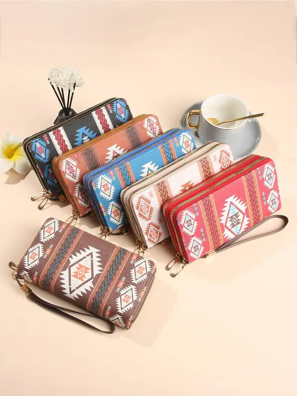 Boho Style Long Wallet