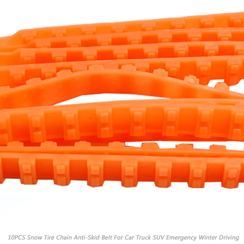 Universal Tire Chains Snow Chain Anti-Skid Wheel Belts For Cars Trucks SUVs