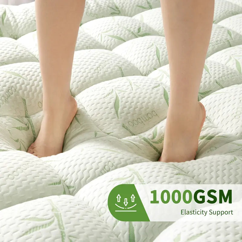 Extra Thick Soft Mattress Protector Down Alternative Fill
