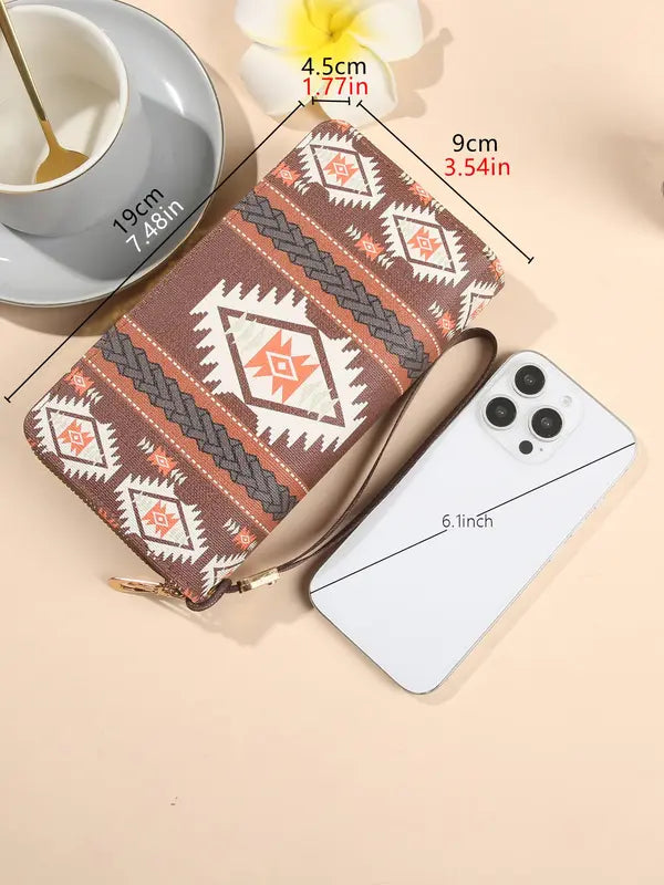 Boho Style Long Wallet