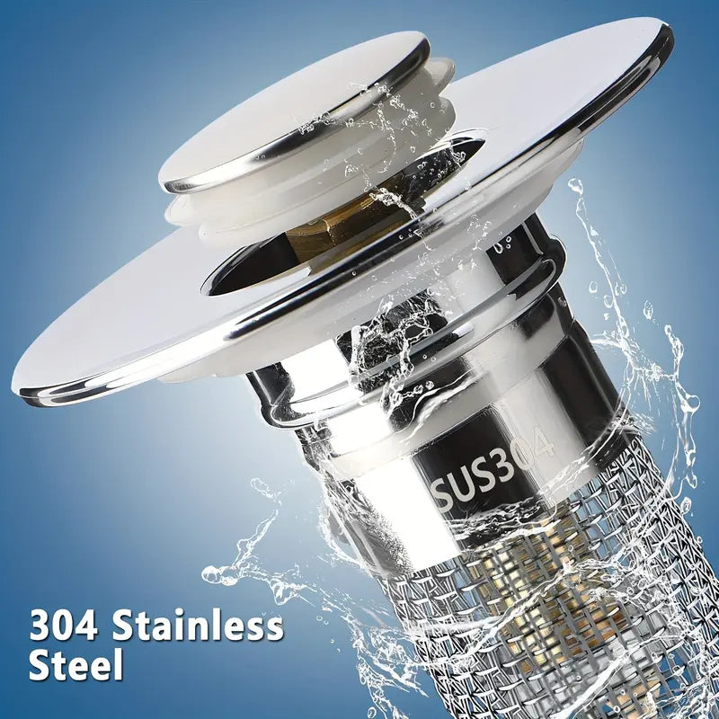 Bathroom Sink Stopper Hair Catcher