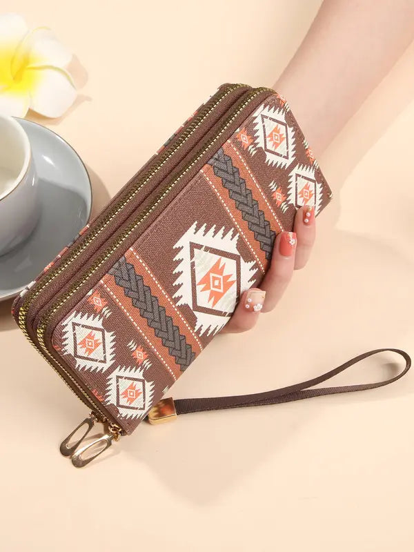 Boho Style Long Wallet