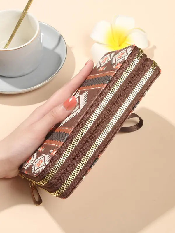 Boho Style Long Wallet